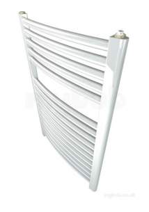 Caradon Ladder Towel Rails -  Stelrad 147001 Chrome Mini Straight Ladder Mini Heated Towel Rail 700mm H X 400mm W