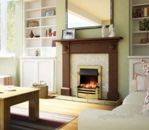 Dimplex Electric Fires -  Dimplex Charlotte Crt20ab Antique Brass