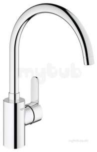 Grohe Kitchen Brassware -  Grohe Estyle Cosmo 33975 Mixer High Spt 33975002