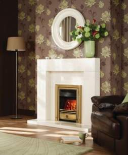 Valor Electric Fires -  Valor Dimension Classica Brass Elec Fre