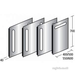 Ideal Standard Concept Furniture -  Ideal Standard Concept E6567bh Mirr 500 Mirr/rod Plus Lights