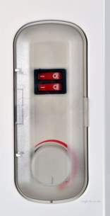 ELNUR Electrical Panel Heaters -  Elnur Ph075 0.75kw Manual Panel Heater White