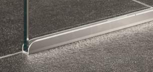 Coram Walk In and Accessories -  Coram Chrome Trim For Glass Panels