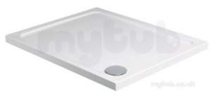 Just Trays Fusion Trays -  Jt Fusion 1300 X 800 40mm Wh Shower Tray