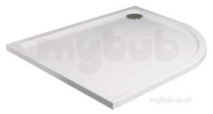 Just Trays Fusion Trays -  Jt Fusion 900quad 2upstands Wh Shwr Tray