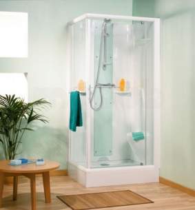 Saniflo Kinedo Shower Cubicles -  Kinedo Opus 1000 X 800 Thermo S/cubilce