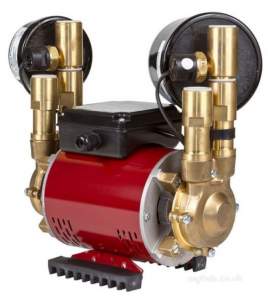 Watermill Shower Pumps -  Grundfos Amazon 2.0 Bar Negative Twin Impeller Pump