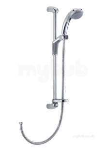 Mira Showers -  Mira 2.1462.031 White Response Shower Kit With 4 Spray Handshower