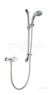 Mira Value and Mini Mixer Ranges -  Mira Miniduo And Eco Showerhead Ev Chrome