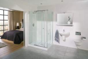 Mira Flight Sfe Enclosures -  Mira Flight Sfe 1200mm Bifold Door Cl/sl