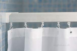 Croydex Shower Curtains and Rails -  Croydex Specraill L Shape Rail