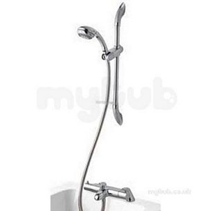 Aqualisa Showers -  Aqualisa Midas 100 Bath Shower Mixer And Kit