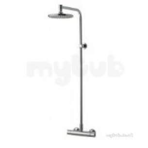Aqualisa Shower Mixers -  Midas Plus Mono Bar Valve And Rigid Riser