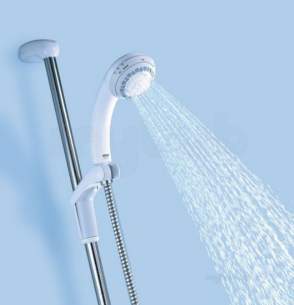 Mira Response Four Spray Showerhead Wh