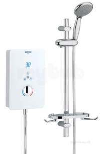 Bristan Electric Showers -  Bristan Bliss 8.5kw White Bl85 W