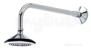 Aqualisa Showers -  Aqualisa Ax0161 Chrome Fixed Height Shower Head