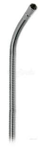 Aqualisa Showers -  Aqualisa 164516 Chrome Aquastream Thermo Shower Hose Replacement