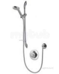 Aqualisa Showers -  Quartz Thermo Concealed C/w Adjust Head