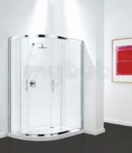 Coram Premier Shower Enclosures -  Coram Premier 1000x800 Quad Ch/cl Frame