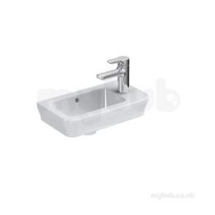 Ideal Jasper Morrison Soft Mood Sanitaryware -  Softmood T0551 450mm One Tap Hole Right Hand H/r Basin Wh T055101