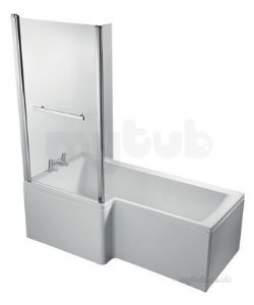Ideal Standard Concept Acrylics -  Ideal Standard Concept Space 150 Shr/bath F/panel White E050601