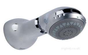 Mira Shower Accessories -  Mira 2.1605.130 Dark Grey Response Four Function Shower Head