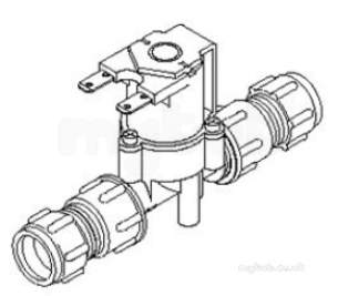 Rada And Meynell Commercial Showers -  Rada Pulse Sv1015 Univ Solenoid Valve