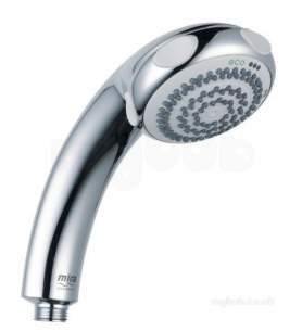 Mira Showers -  Mira Logic 4 Spray Showerhead Chrome