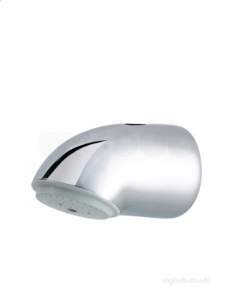 Rada And Meynell Commercial Showers -  Rada 098.81 Vr125 Exposed Shower Head Chrome Plated