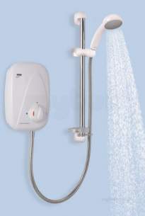 Mira Play And Vie Electric Showers -  Mira Vigour Thermostatic Power Swr Wh/cp