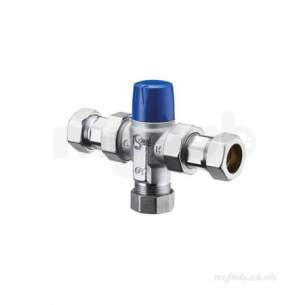 Ideal Standard Showers -  Ideal Standard Therm Mixing Valve 22mm Chrome A5901aa