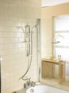 Mira Showers -  Mira Extra Ev Bath Shower Mixer White/cp