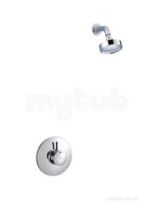 Mira Select Showers -  New Mira Select Bir Plus Fixed Head Chrome