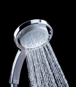 Mira Showers -  Mira 360m Showerhead White/chrome