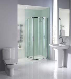 Showerlux Glide Enclosures -  Glide Maxi Twin Slider And Rsd Tray Ps