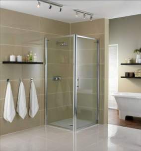 Showerlux Glide Enclosures -  Showerlux Glide 760mm Side Panel