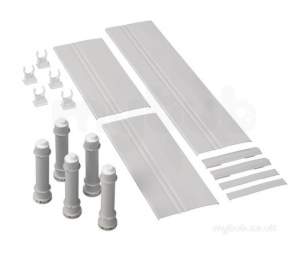 Mira Flight Shower Trays -  Mira Flight 900 Pent Riser Conv Kit Wh