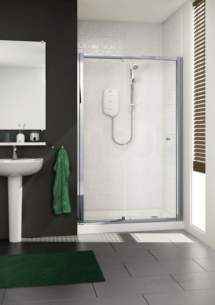Mira Ace Shower Enclosures -  Mira Ace 1200mm Sliding Door Sl/cl