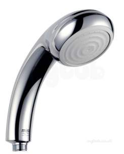 Mira Showers -  Mira 2.1616.031 Chrome Everclear One Spray Hand Shower For Electric Showers Over 9 Kw