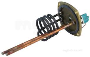 Heatrae Spares and Accessories -  Potterton Heatrae 95606760 3kw Plate Assembly