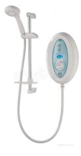 Triton Electric Showers -  Triton Topaz T100si Thermostatic Shower 8.5 Kw White