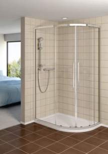 Ideal Standard Kubo Enclosures -  Ideal Standard Kubo Offset Quad 800 Sl/cl I.clean T7354eo