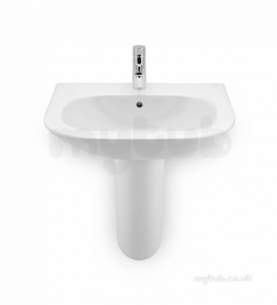 Roca Sanitaryware and Accessories -  Roca Nexo 600 X 475mm One Tap Hole Basin White