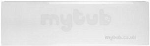 Roca Acrylic Baths -  Roca Reinforced Tall 1700mm Front Panel White