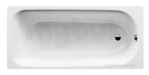 Kaldewei Steel Baths -  Kaldewei Sform 1700x700 Two Tap Holes Ext As Gh Wh