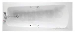 Sandringham 21 Acrylic Baths and Panels -  Armitage Shanks Sandringham 21 S1019 1700mm Front Panel White