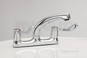 Heatrae Water Heaters -  Heatrae Pack Q Two Hole Elbow Mixer Tap