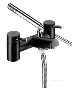 Bristan Brassware -  Prism Pm Bsm B Bath Shower Mixer Black