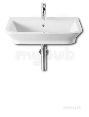 Roca Sanitaryware -  Roca The Gap 650mm One Tap Hole W/h Or Countertop Basin Wh