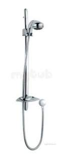 Roca Brassware -  Arc Riser Rail With Handset And Hose